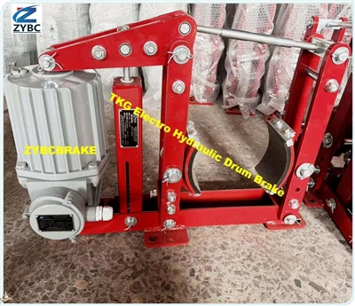 ТКГ електро хидраулична бубањ кочница за бугарске купце